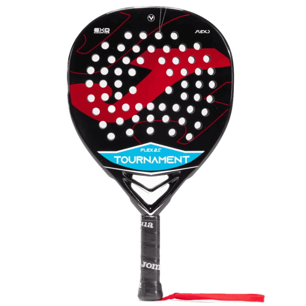 Joma Tournament Flex Negro-Rojo 2025